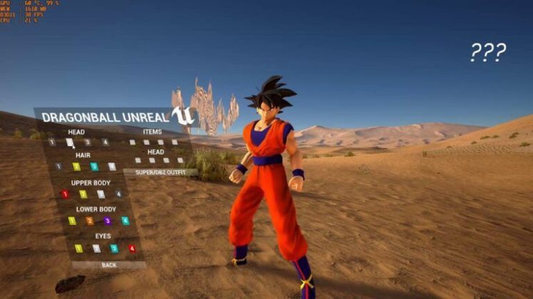dragon ball unreal official website